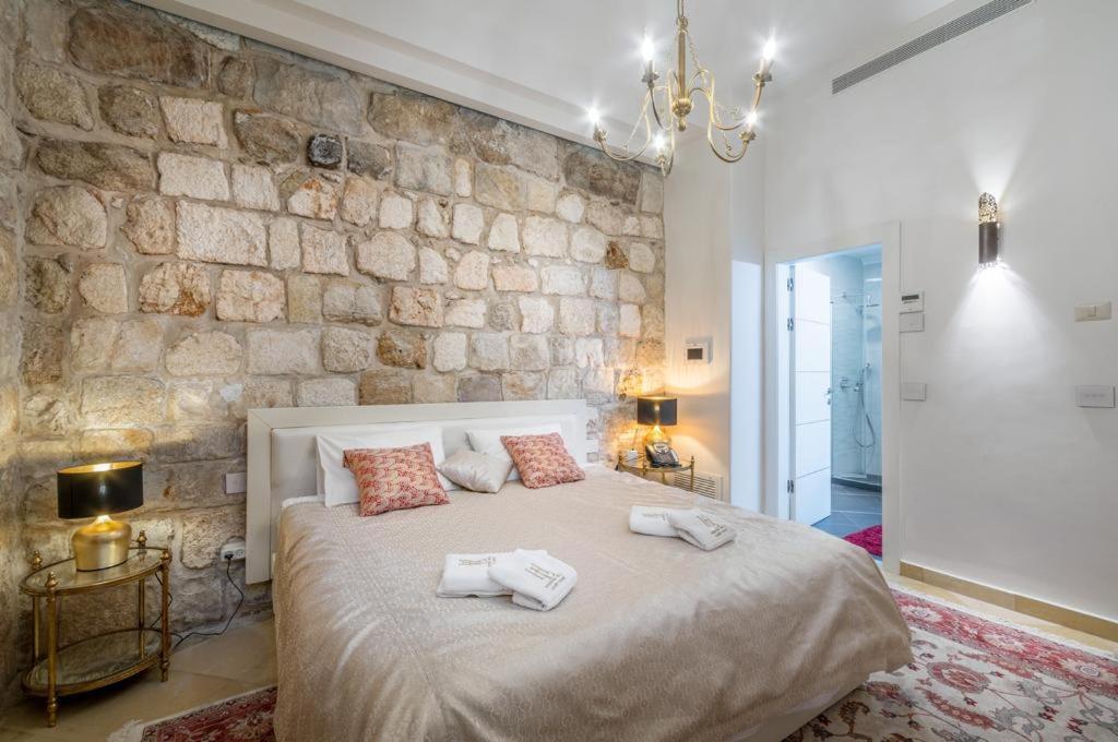 Western Wall Luxury House - Avraham เยรูซาเลม ภายนอก รูปภาพ