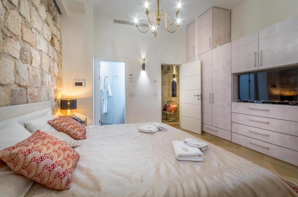 Western Wall Luxury House - Avraham เยรูซาเลม ภายนอก รูปภาพ