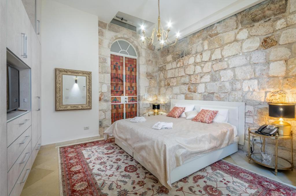 Western Wall Luxury House - Avraham เยรูซาเลม ภายนอก รูปภาพ